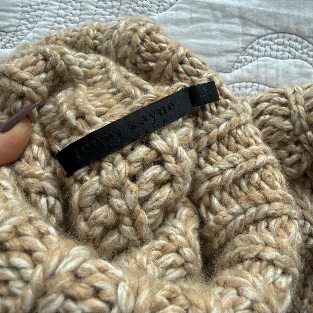 Jenni Kayne - Hudson Turtleneck - Camel Marl